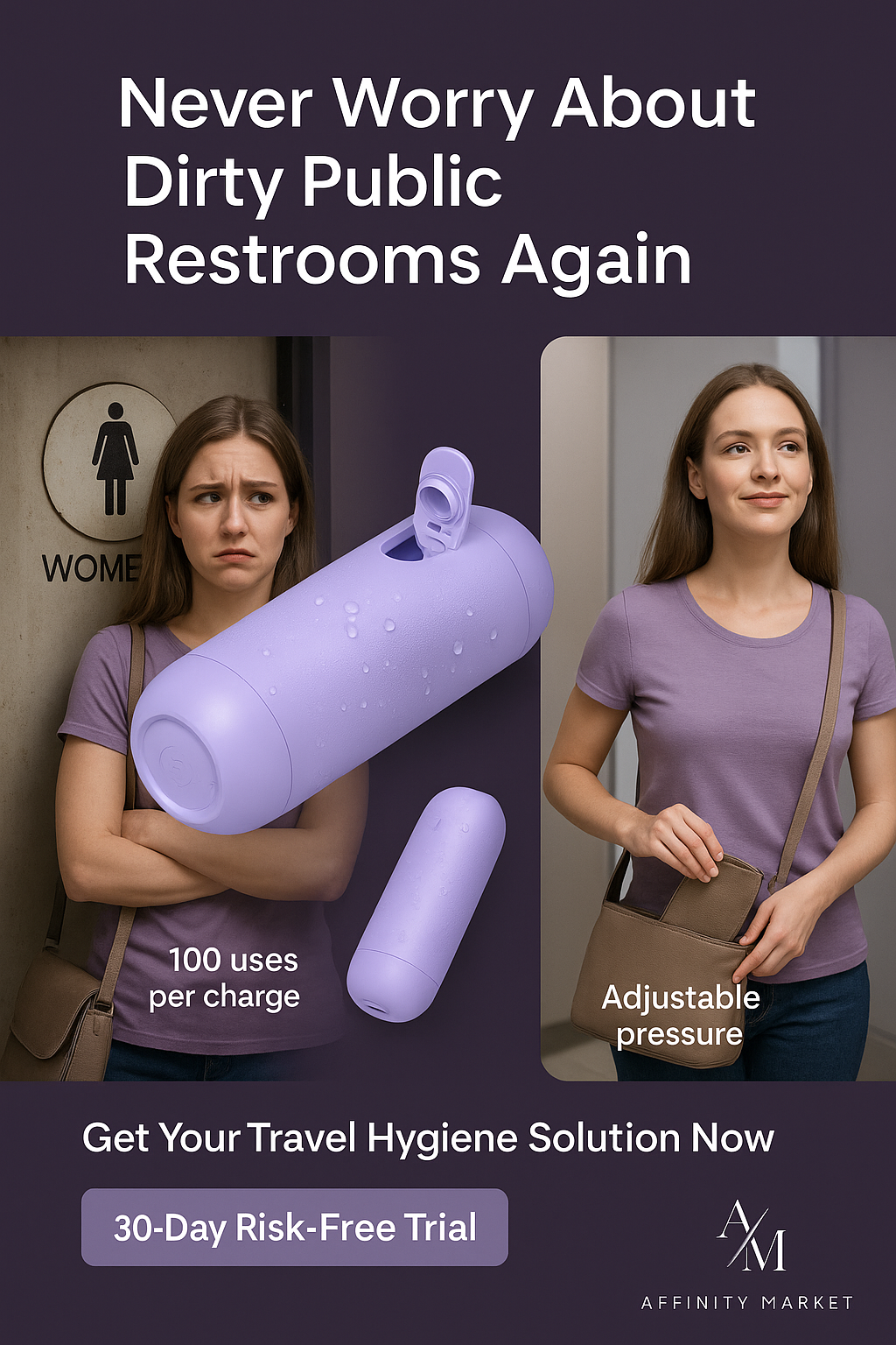 LumaClean™ - Portable Travel Bidet