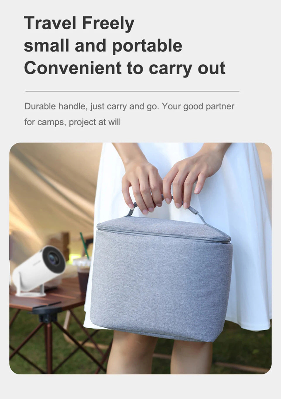Portable Protective Storage Bag for HY300 Projector