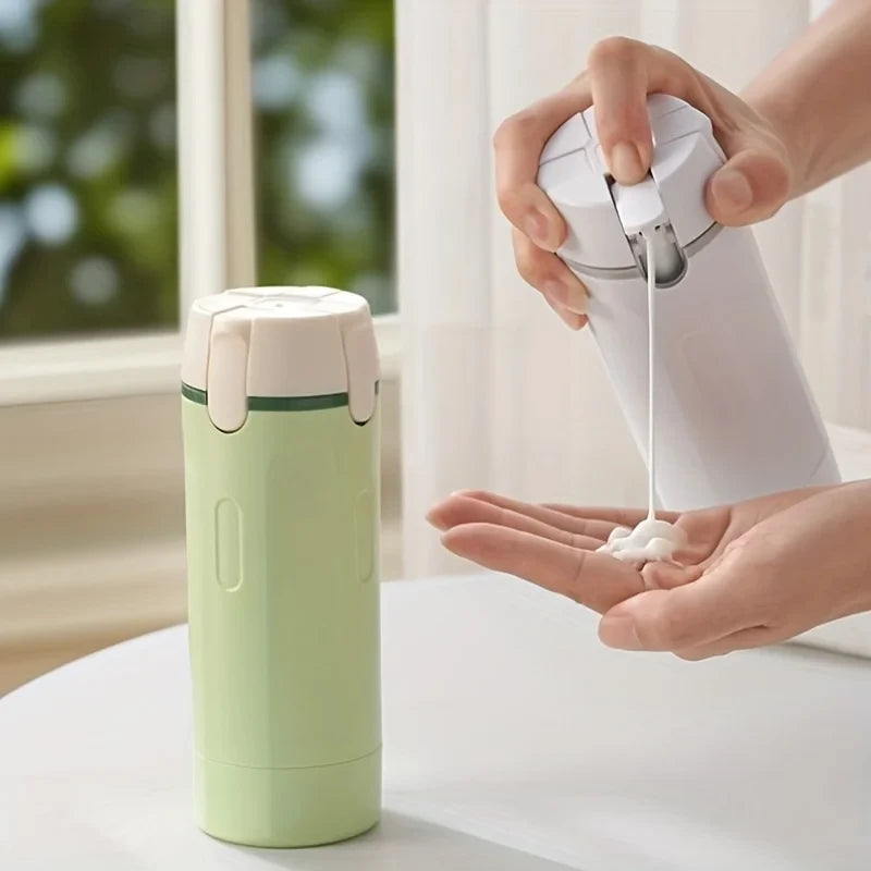Minimalist 4-in-1 Travel Dispenser Bottle