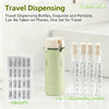 Minimalist 4-in-1 Travel Dispenser Bottle