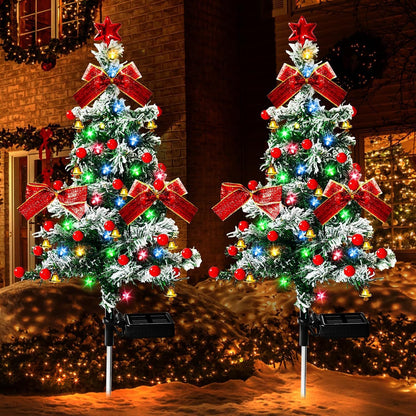 ArcticGlow Christmas Cedar Solar Lights (Buy 1 Get 1 Free)