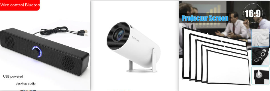 4K Wi-Fi Portable Projector