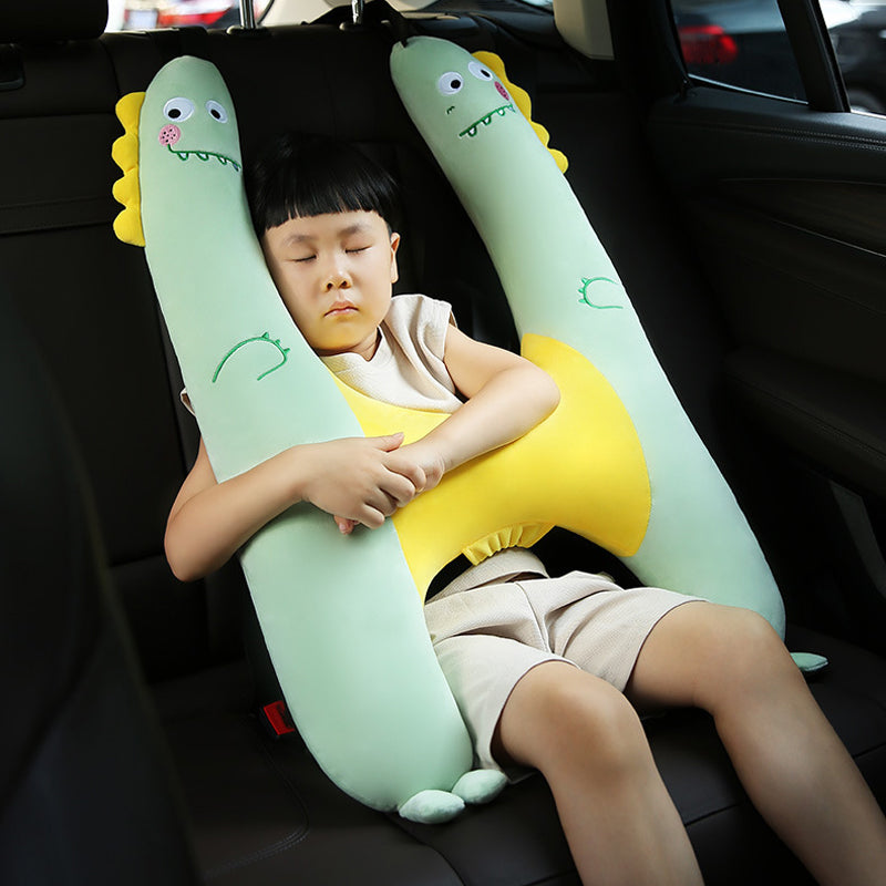 Anti-strangulation Neck Outing Pillow, Baby Car Seat Belt Sleeping Artifact