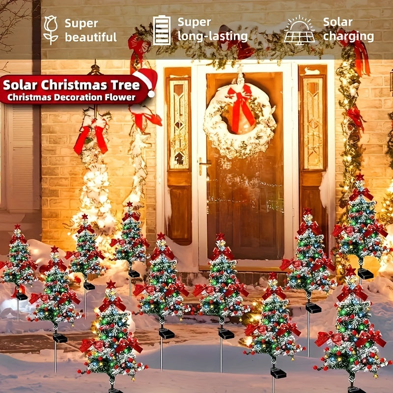ArcticGlow Christmas Cedar Solar Lights (Buy 1 Get 1 Free)