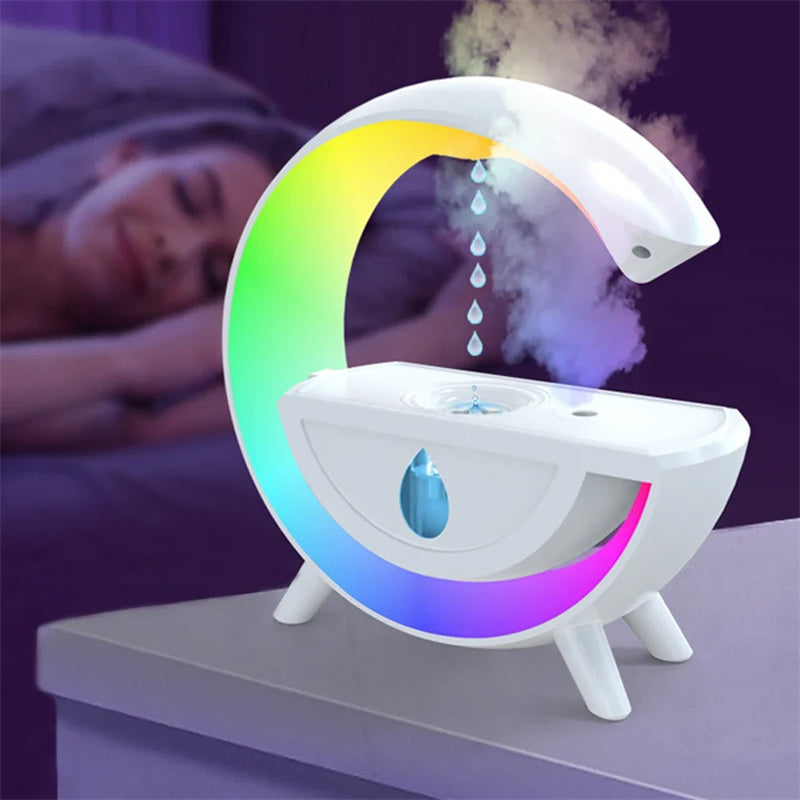 RGB Night Light Water Droplet Sprayer