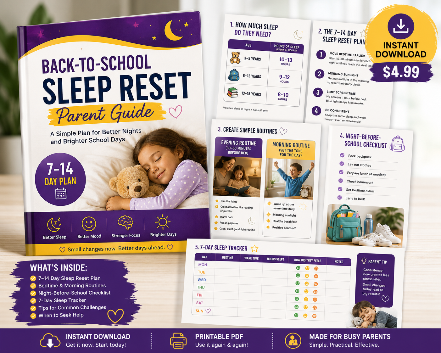 Back-to-School Sleep Reset for Kids | Parent Guide