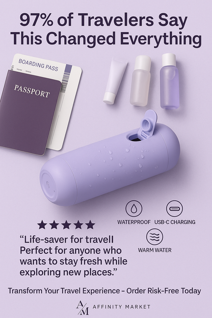 LumaClean™ - Portable Travel Bidet