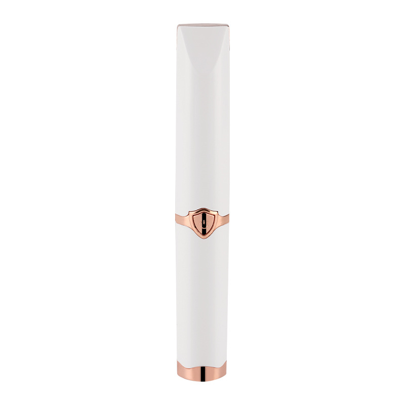 Front view of Effortless Heated Lash Curler  white style 