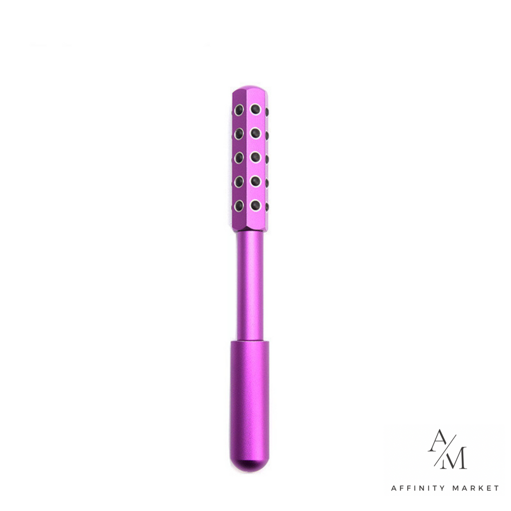 Glam Glow Beauty Wand – Anti-Aging Germanium Facial Roller for Firm & Radiant Skin