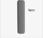 Gray textured sponge labeled '6pcs'.