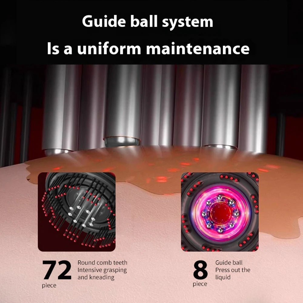 guide ball system Hair Growth Laser Comb specifications 