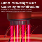 Red light therapy feature of Luxe Comb