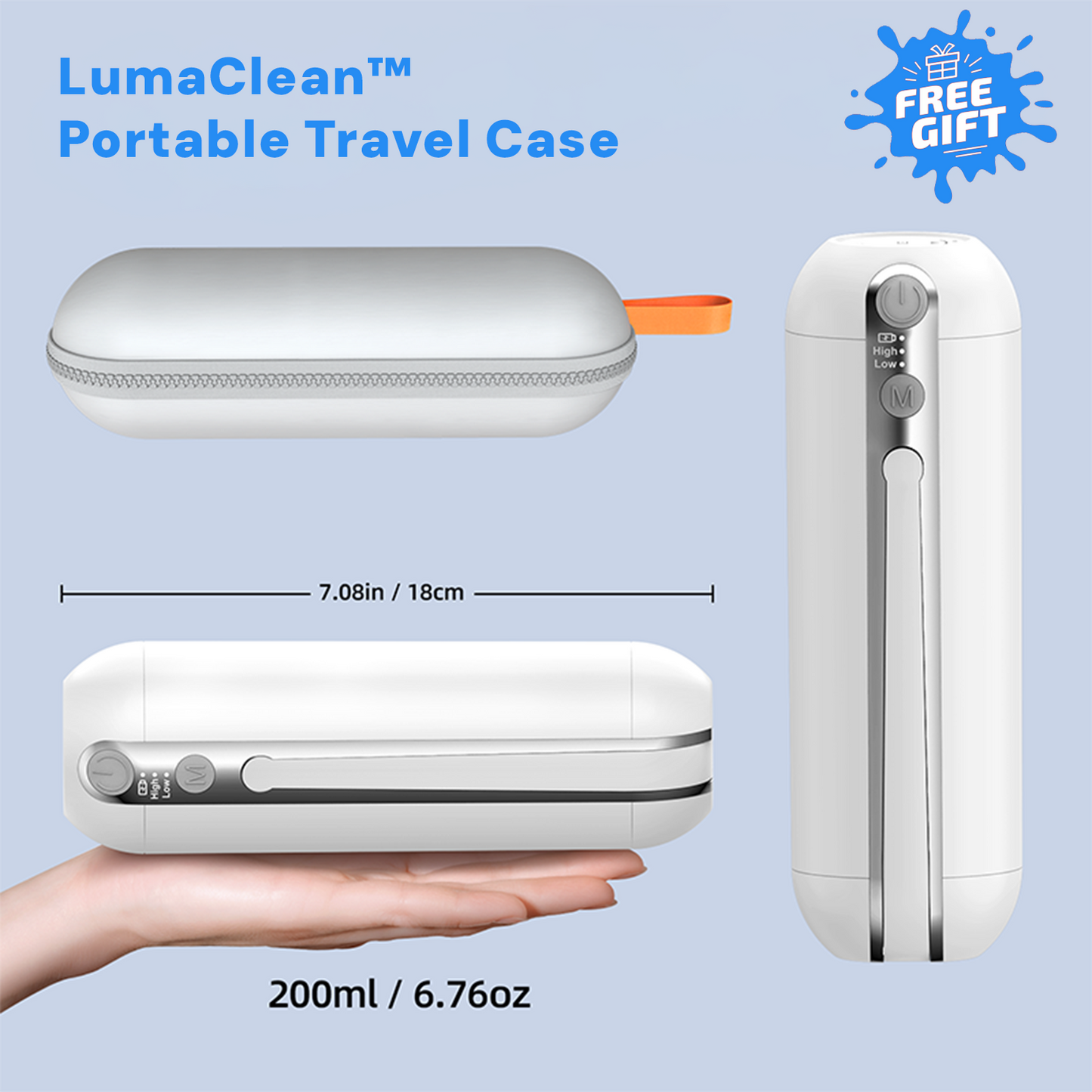 LumaClean™ - Portable Travel Bidet