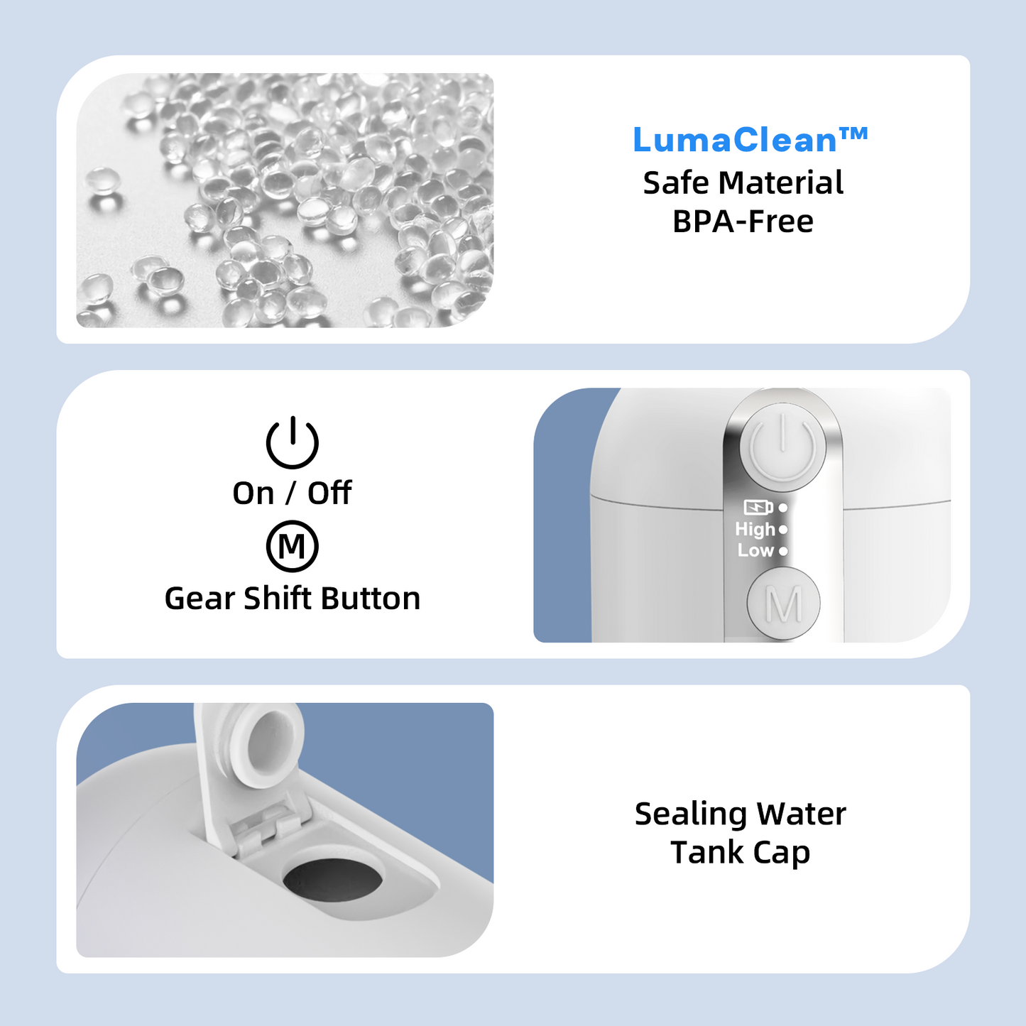 LumaClean™ - Portable Travel Bidet