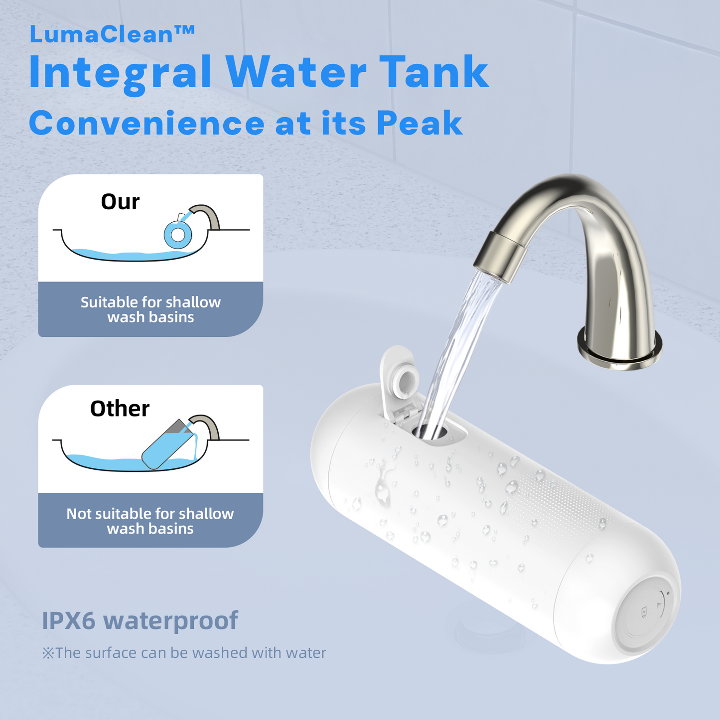 LumaClean™ - Portable Travel Bidet