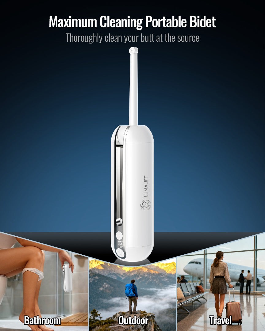 LumaClean™ - Portable Travel Bidet