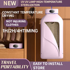 Portable foldable travel clothes dryer