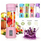Portable mini blender and juicer