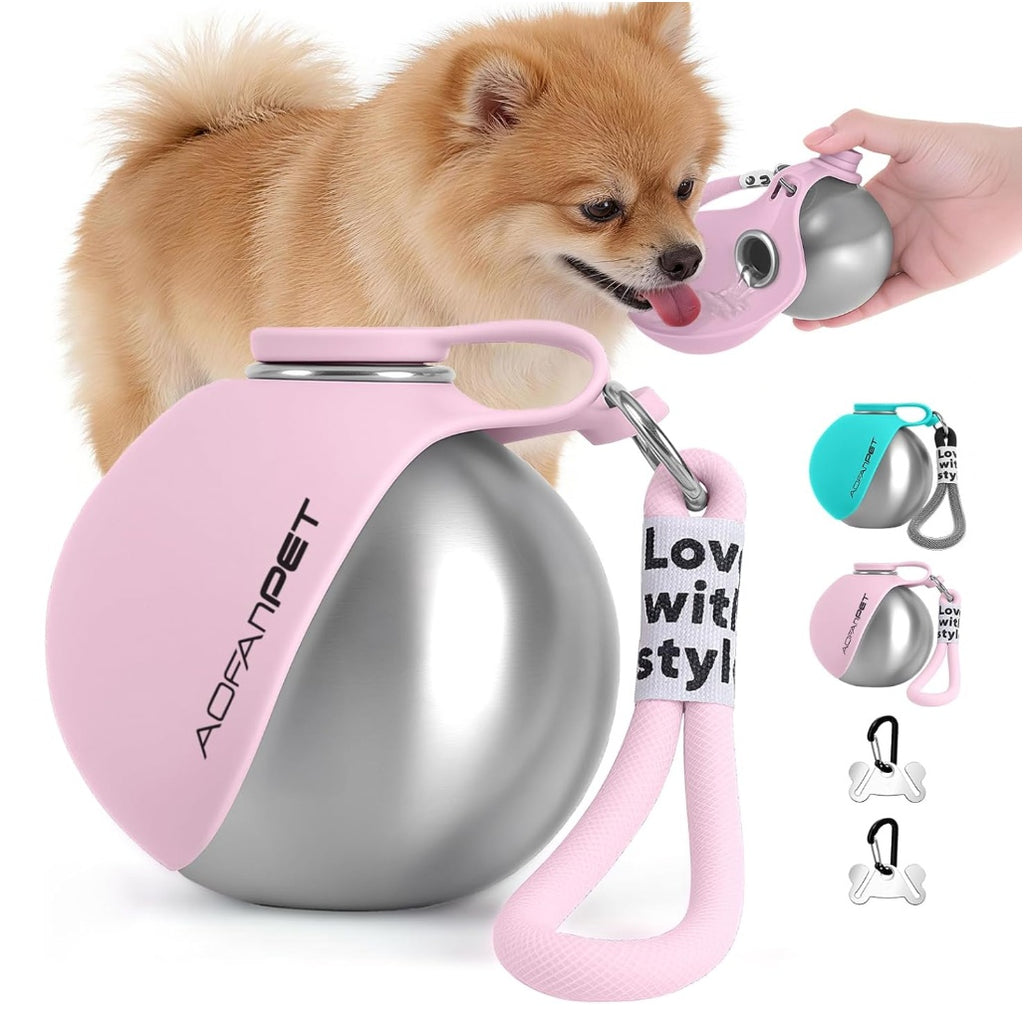 Portable pet water bottle