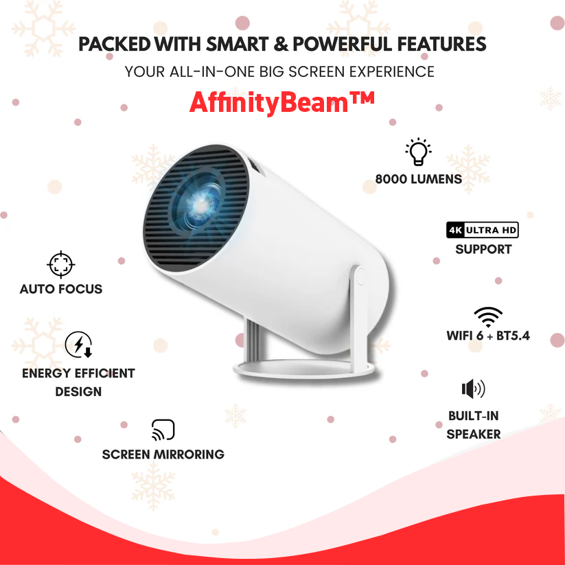AffinityBeam™ Portable Smart Projector