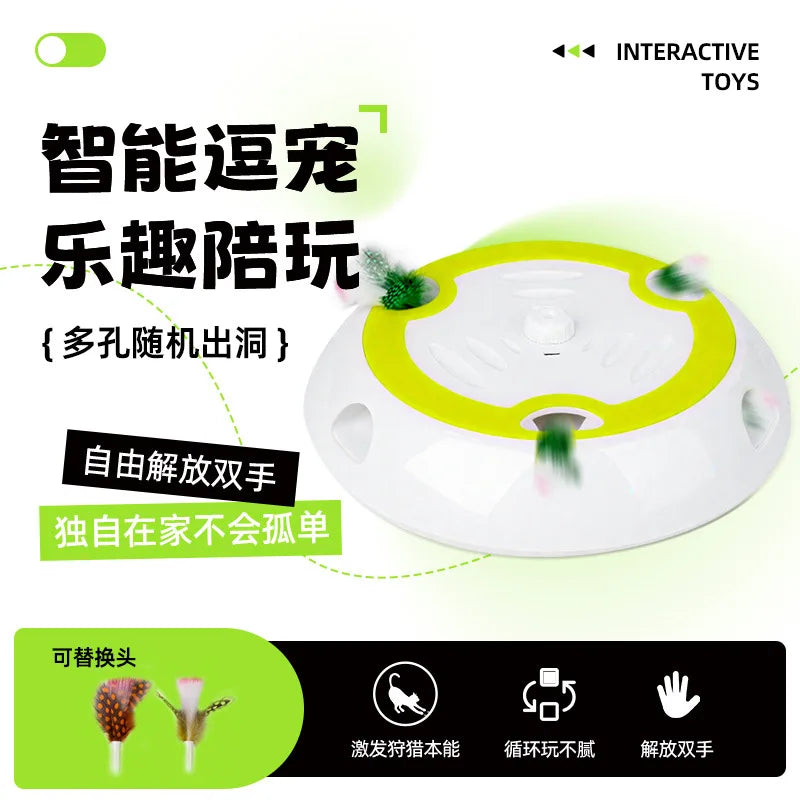 Automatic Cat Teaser & Stress Reliever