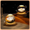 Galaxy Crystal Ball Table Lamp 3D Planet Moon Lamp Bedroom Home Decor