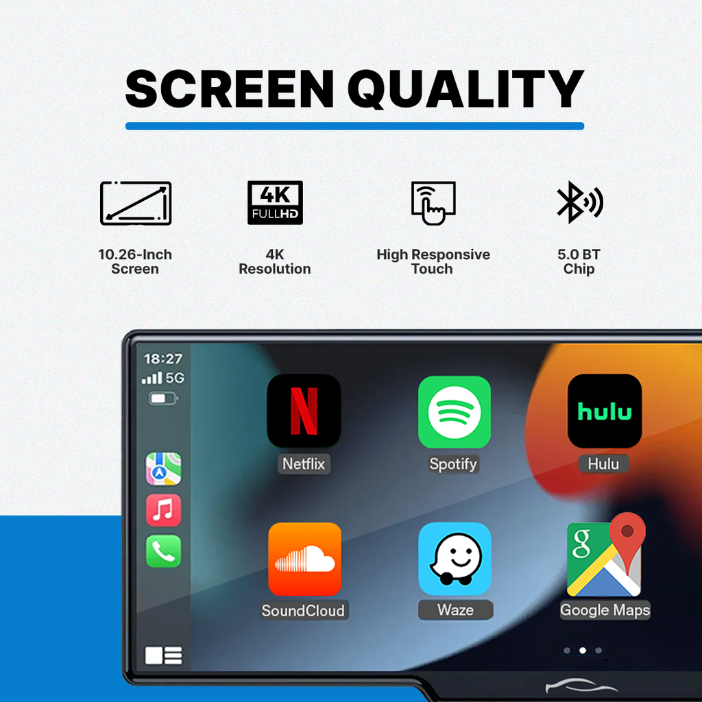 the screen quality of the SmartDrive in modern vehicle