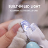 Front view of Bright Paws LED pet nail clippers
