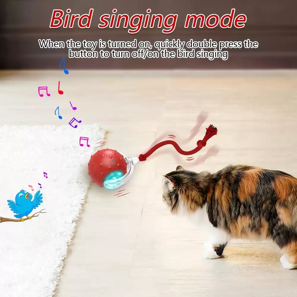 Pet Entertainment ball bird singing mode 