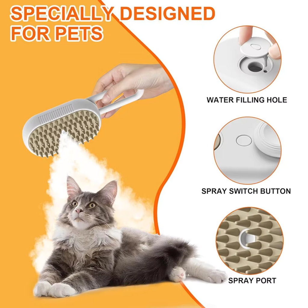 self cleaning pet brush specially designed for pets 
