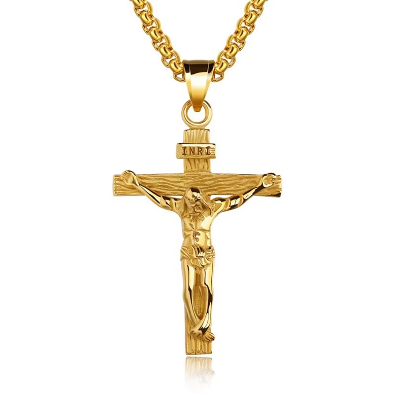 Elegant Cross Necklace for Men