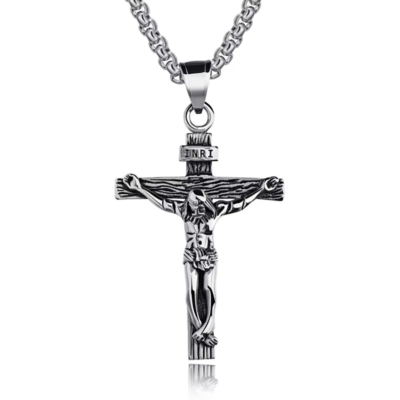 Elegant Cross Necklace for Men