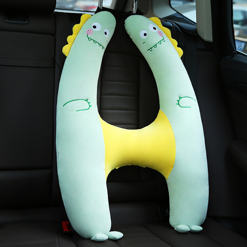 Anti-strangulation Neck Outing Pillow, Baby Car Seat Belt Sleeping Artifact