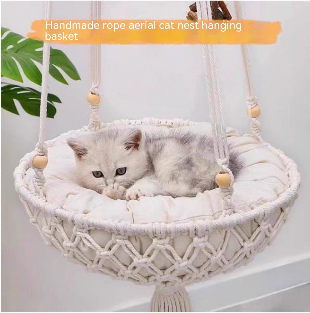 Cat Nest Basket Hammock