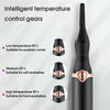  Temperature adjustment settings on curler handle 