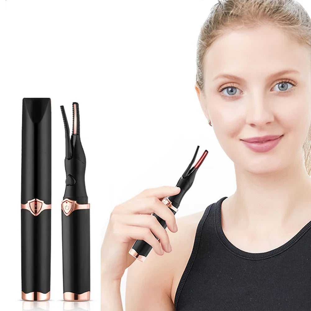  Front view of Effortless Heated Lash Curler     