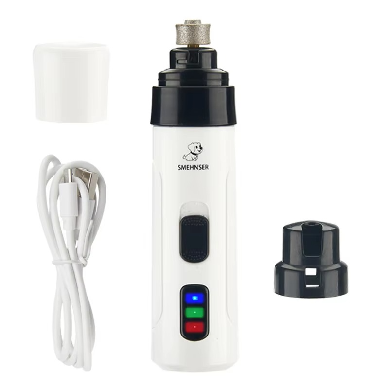 lectric nail trimmer with included accessories`