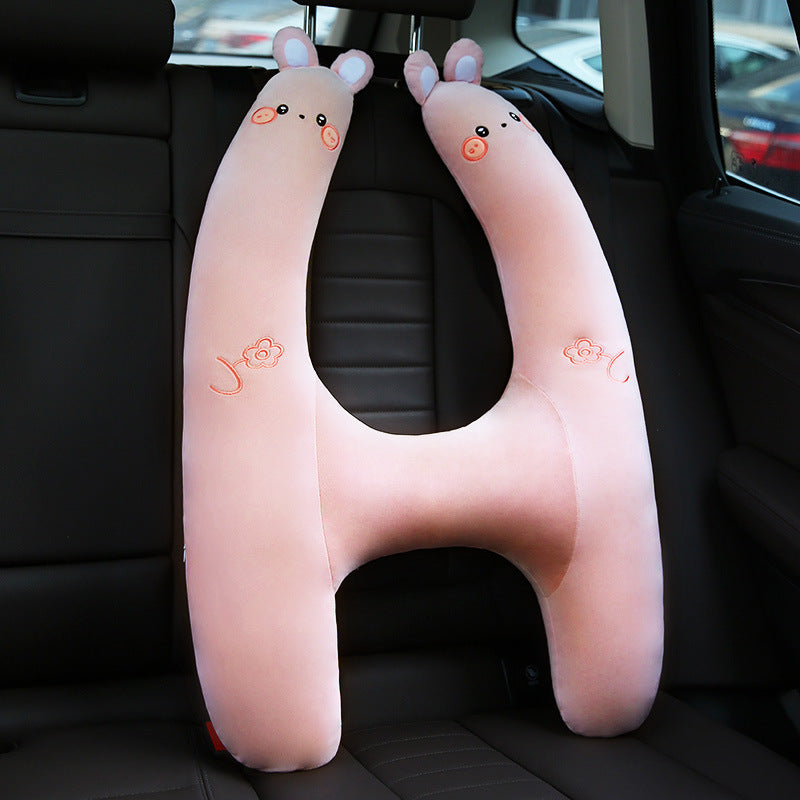 Anti-strangulation Neck Outing Pillow, Baby Car Seat Belt Sleeping Artifact