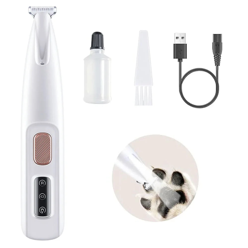  Interchangeable Brush Heads for All Pet Coat Types  
