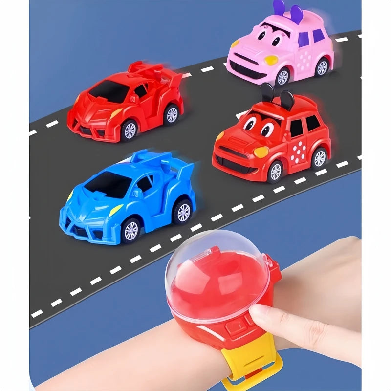 Cartoon Remote Control Car Watch