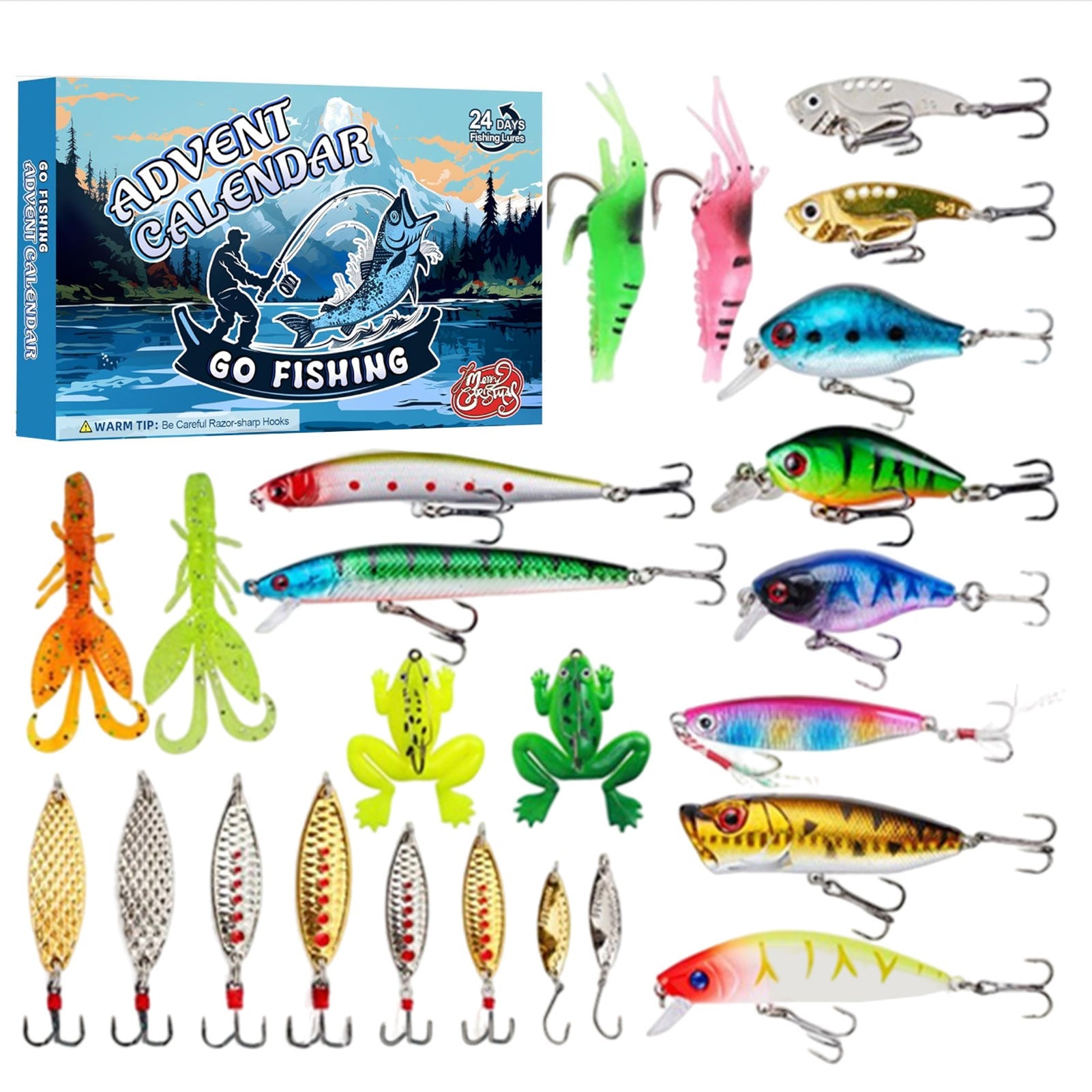 Festive Fishing Advent Calendar