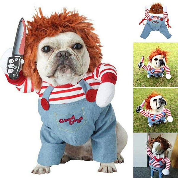 Chucky Inspired Dog Costume Star