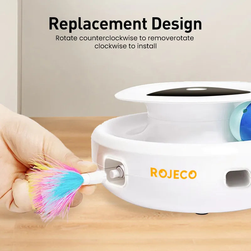 ROJECO Interactive Feather Ball