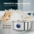 Large capacity Drinking from Pet Water Dispenser  
