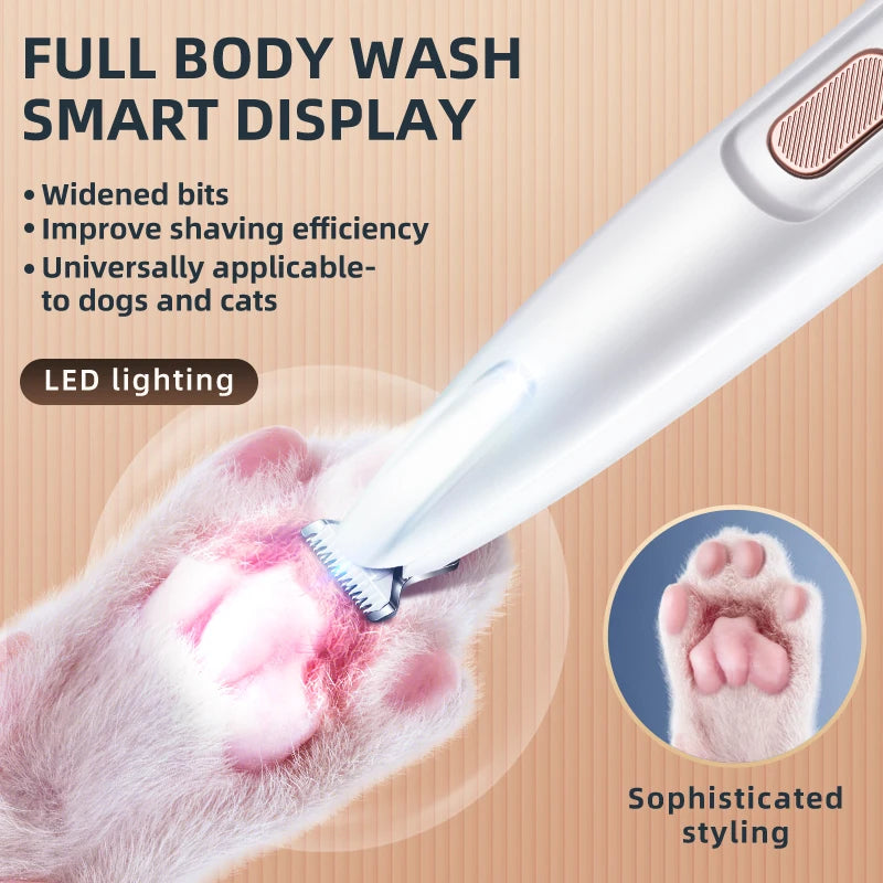 LED Light Revealing Pet Skin and Coat Health  