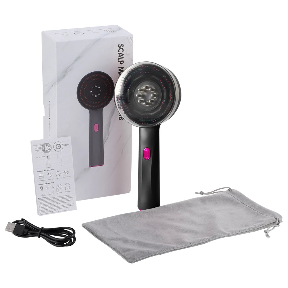 laser hair comb packaging included   