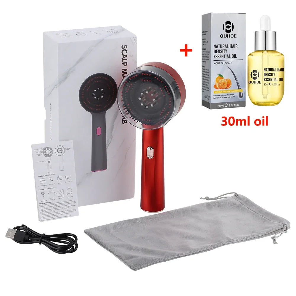 Luxe Laser Comb and packaging included