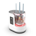  Front view of the electric makeup brush cleaner