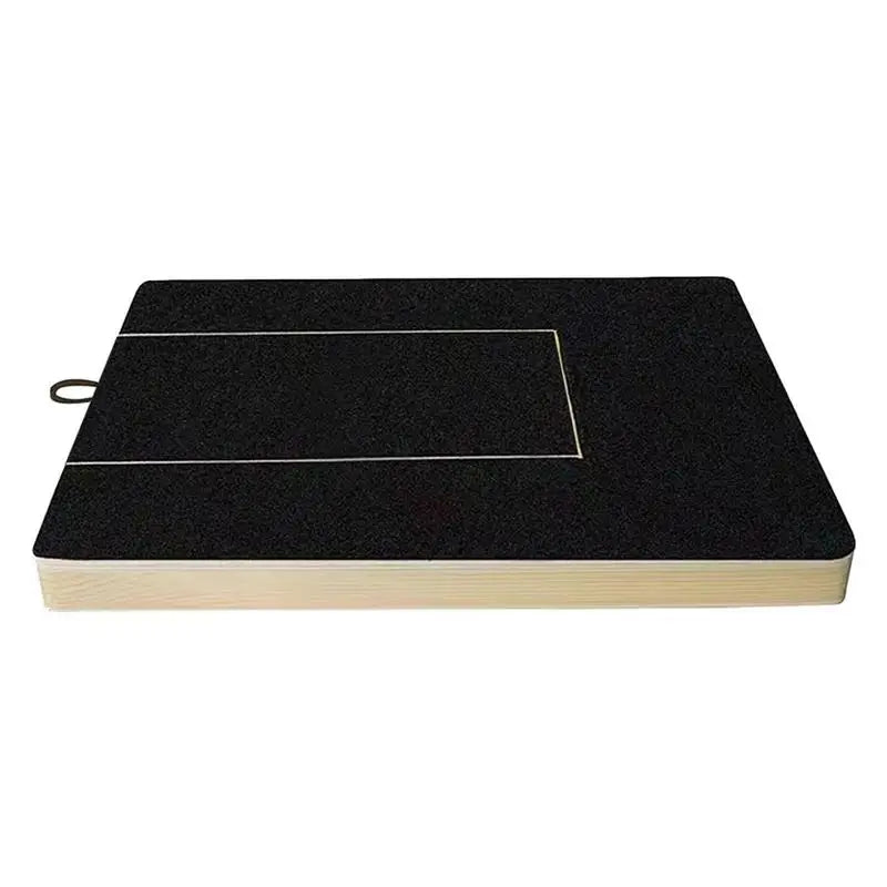 Side view of Pawfect pet grooming scratch board