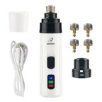 PawPerfect electric nail trimmer with included accessories four head 